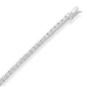 Large 3mm Linked Cubic Zirconia Cz