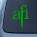 AFI - Vinyl Car Decal Sticker #A1575 | Vinyl Color: Green