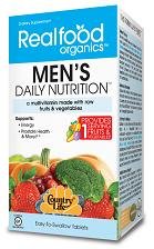 Real Food Men's Daily Nutrition - 120 - Tablet