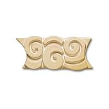 Adex USA Natural Spiral Listello Yellow 2 Ceramic Tile & Stone