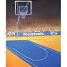 Adorama Belle Drape Scenic Series, 10' x 12' Painted Muslin Background, Style #957. Color: Basketball 2