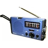 Eton Grundig FR350-BLUE Self-Powered Water-Resistant AM/FM/Shortwave Radio