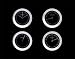 Outdoor Living : Georg Jensen Venus Barometer Aluminium With Black Dial