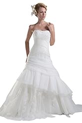 Fall Organza/Satin Sweetheart Corset   Waistline  Dress