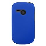 Silicone Gel Skin Sleeve BLUE Rubber Soft Cover Case for LG UN200 / SABER ( ....
