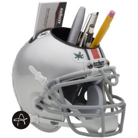 Ohio State Buckeyes Miniature Football Helmet Desk Caddy