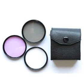NEEWER® 55MM 3-PC Filter Kit For Sony A100 A200 A230 A300 A330 & Many More!