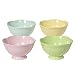 Melamine Cereal Bowl Set of 4 - Assorted Colors