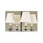 NEW, 23, OFF-WHITE, LIGHT BEIGE, CHANDELIER, or, CANDLE LIGHTS, CLIP-ON, LAMP SHADES, for, CANDELABRA BULBS, NEW, HEAVY DUTY, LIGHT TAN, LAMP SHADE, with, DOUBLED, FABRIC, CORD, with a, WHITE LINING, for, UPDATING YOUR HOME, LIGHT, SHADE, is 3" ACROSS TOP X 5" at BOTTOM X 4" TALL, HIGH QUALITY, LIGHT SHADES, at BELOW, WHOLESALE, PRICES, UPC609722847025