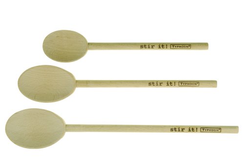 Typhoon Stir It Beech Wood Cooks Spoon 25cm