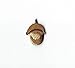 Small Single Oak Tree Acorn Iron on Embroidered Patch
