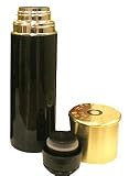 Stansport Double Wall Stainless Steel Insulated 12gauge Shotshell Thermal Bottle, Black