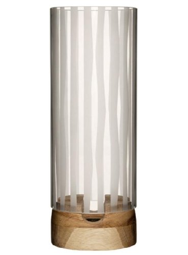 Sagaform Tall Tealight Holder Line Pattern