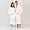 Turkishtowels Terry-Soft Shawl Bathrobe, 100% Combed Pure Turkish Cotton Terry Robe, Free Embroidery, Ivory, Large