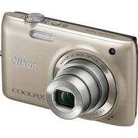 Nikon COOLPIX S4100 14 MP Digital Camera with 5x NIKKOR Wide-Angle Optical Zoom Lens and 3-Inch Touch-Panel LCD (Silver)