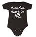 31LFjpSDI5L. SL75  Hustler Apparel MOMMA Baby Onesie in Black