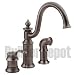 Moen Showhouse S711ORB Waterhill One Handle Kitchen Faucet With Matching Finish Sid