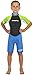 Hyperflex Access Unisex Child's 2mm Back Zip Shorty Wetsuit - Warm, Kid's Springsuit - 4-Way Stretch Neoprene - Adjustable Collar and Flat Lock Construction - 50+ UV Shield. Ages 2 Thru 16