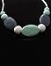 Blulu Silicone Teething Necklace for Mom to Wear