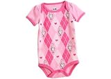 Baby Togs Dr. Seuss Heart Argyle Cat Newborn Bodysuit