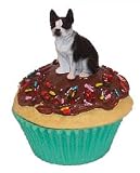 Boston Terrier PupCake Unique CupCake Trinket Jewelry Box