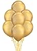 Qualatex Solid Shine Chrome Gold Biodegradable Latex Balloons, 11-Inches, 100-Units per pack (1-Pack)