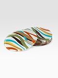 Diane von Furstenberg Home Decal Coasters, Set of 4 - Giant Brush Marks