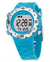 Adidas #ADH6035 Neon Blue Wooster Chronograph Alarm Digital Watch
