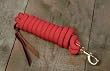 Hamilton 10' x 5/8" Cowboy Braided Poly Lead, Red