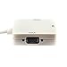 ETvalley Mini Display Adapter Port Thunderbolt to HDMI Adapter for Apple MacBook Pro MacBook Air Mini DP Port 3 in 1(White), 2.2 x 2.2 x 0.6 inches