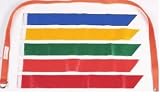 Basic Tag Football Belts, Three Flag Sets X-Large (6 belts, 12 flags)
