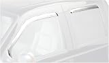 Putco 480209 Element Chrome Window Visor - Set of 4