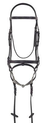 Camelot White Lined Dress Bridle