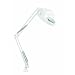 Lite Source LSM-184WHT Mag-Lite 3-Diopter Magnifier Lamp, White