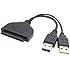 Semlos USB 3.0 to Sata 22pin Data Power Cable Adapter for 2.5" Inch HDD Hard Disk Driver