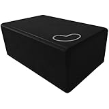 Yoga Block 1 or 2 pack 3 in. x 6 in. x 9 in. Larger Size High Quality 4 colors by Bean Products&trade