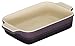 Le Creuset Stoneware Rectangular Dish, Cassis, 18 cm