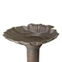 Colonial Williamsburg Shell Birdbath - Weathered Bronze