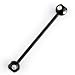 One PVD Stainless Steel Straight Industrial Barbell: 14g 1-1/4