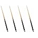 4 Billardqueues und 10 Schraubleder im Set (Queuel�ngen frei w�hlbar: 100, 110, 120, 130 oder 140cm).