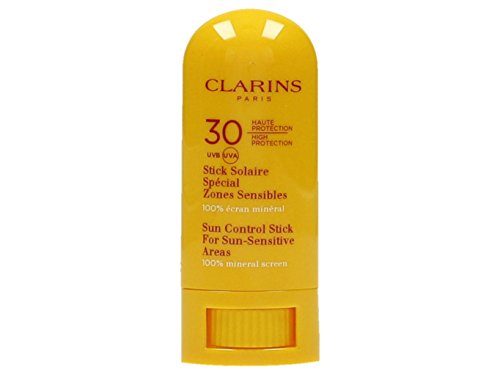 Clarins SPF 30 Sun-Sensitive Areas Control Stick for Unisex, 8 Grams