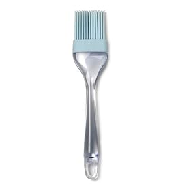 Spa Blue Silicone Pastry Brush with Clear Handle By Precidio by