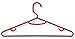 Honey-Can-Do Lightweight Recycled Plastic Hangers, 60-Pack, Red