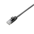 �G���R�� CAT6���� Gigabit���炩LAN�P�[�u�� 1m(�u���b�N) LD-GPY/BK1