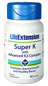 Life Extension Super K with Advanced K2 Complex 90 softgels
