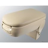 Beige Leather Center Console Armrest For 1999-2004 Volkswagen Jetta Golf Mk4 NEW 