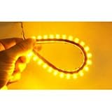 Zitrades Amber 9 LED NEON BOAT HOME LIGHT BRIGHT ACCENT GLOW 9 LED FLEXIBLE... by ONE STORE
