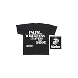 60417 Marines - Pain is Weakness Leaving The Body T-Shirt / USMC Medium