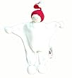 Sckoon Organic Cotton Soft Toy Red Cap: Baby Flat Doll (stuffing is organic cotton, too!)