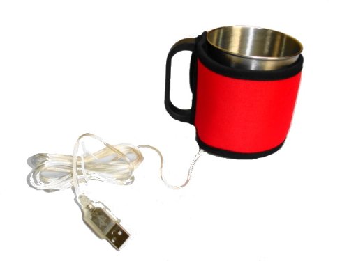 USB Drink Warmer With Metal Cup For Use With 